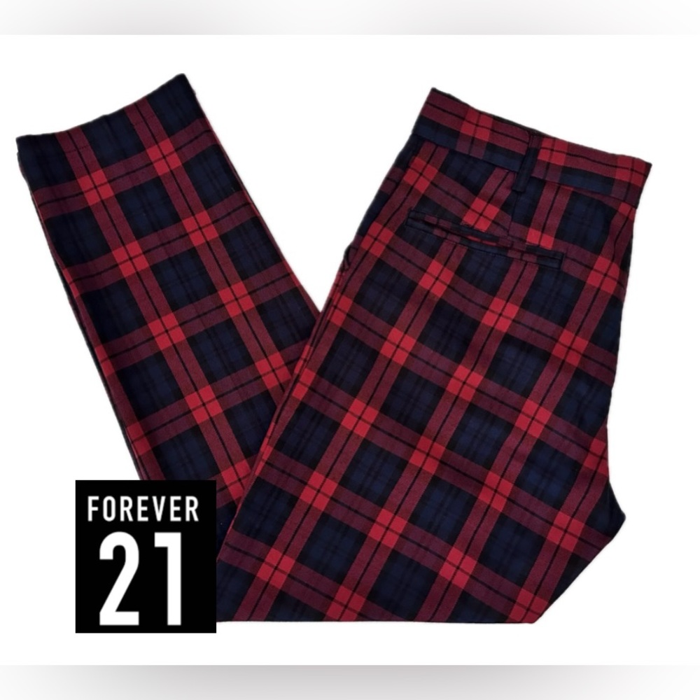Forever 21 Plaid Straight Men’s Pants Size 30